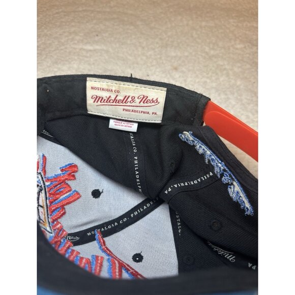 OKC Oklahoma City Thunder Mitchell & Ness NBA Snapback Cap Hat - Picture 4 of 5